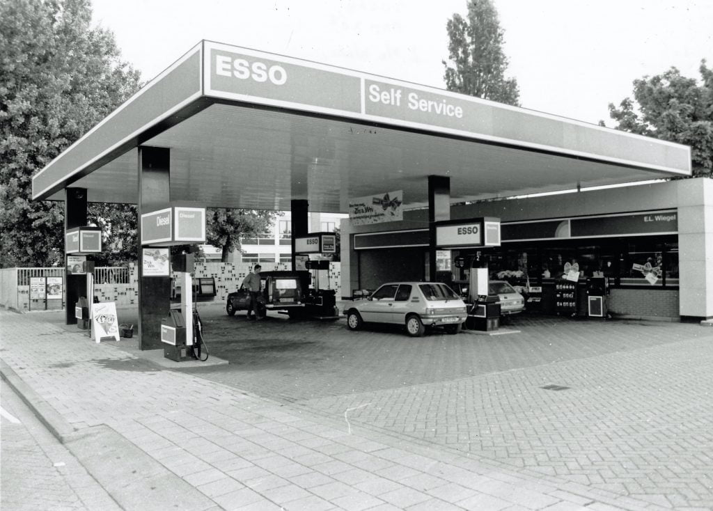 Benzinestation in Zwolle